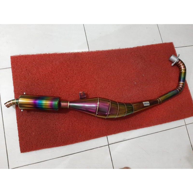 Knalpot Satria 2 Tak Pelangi Model Creampie