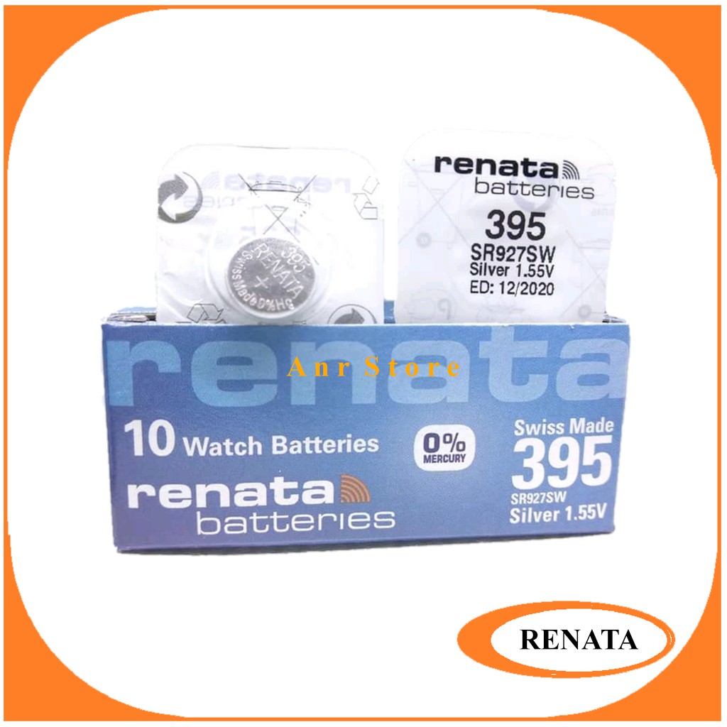 Baterai Renata 395 SR927SW Renata 927 Orignal Baterai Jam Tangan