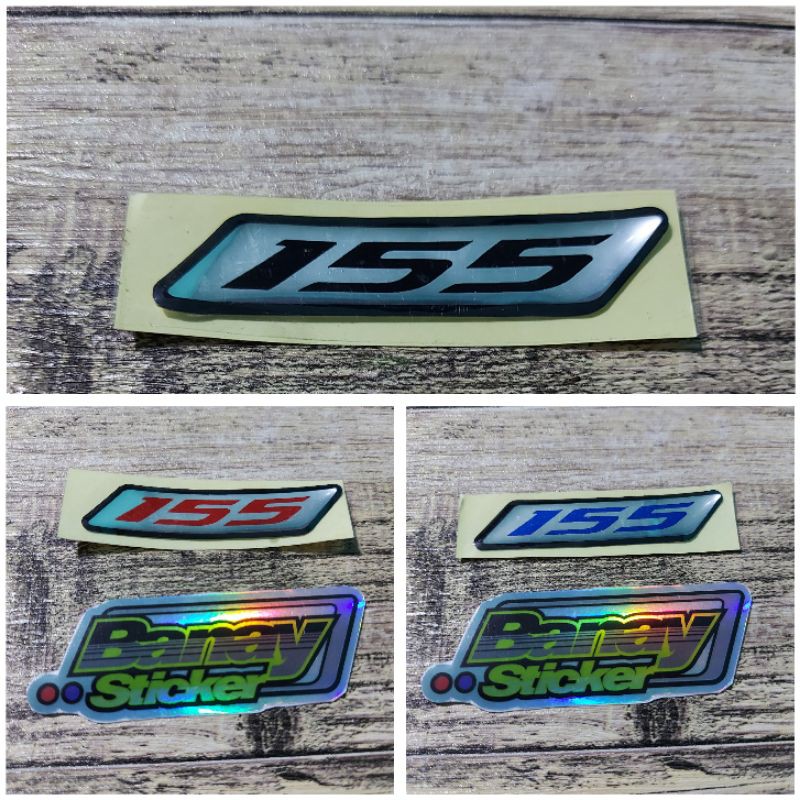 STICKER EMBLEM 155 VARIO AEROX NMAX PCX