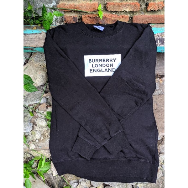 Crewneck Burberry london second original/layak pakai