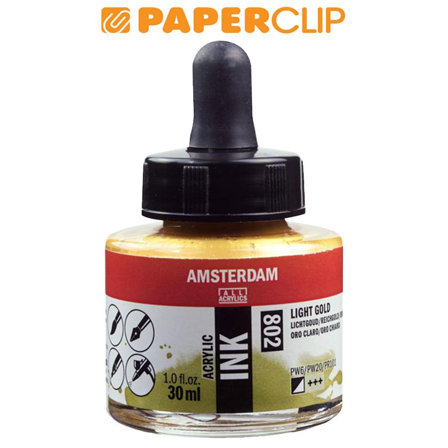 

CAT ACRYLIC AMSTERDAM 17208020AAC INK 30ML LIGHT GOLD
