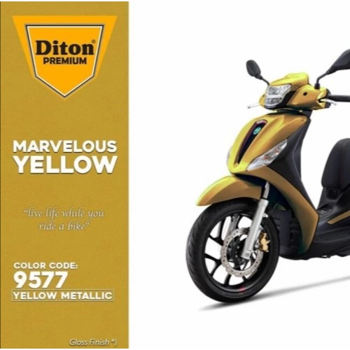 DITON PREMIUM / YELLOW METALIC 9577 / CAT SEMPROT