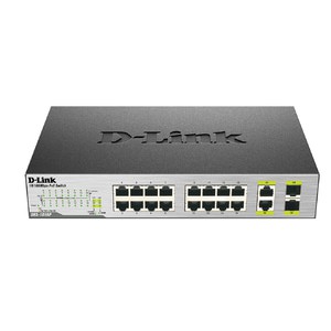 D-Link DES-1018MP 18-Port PoE Switch With 2 Gigabit Port