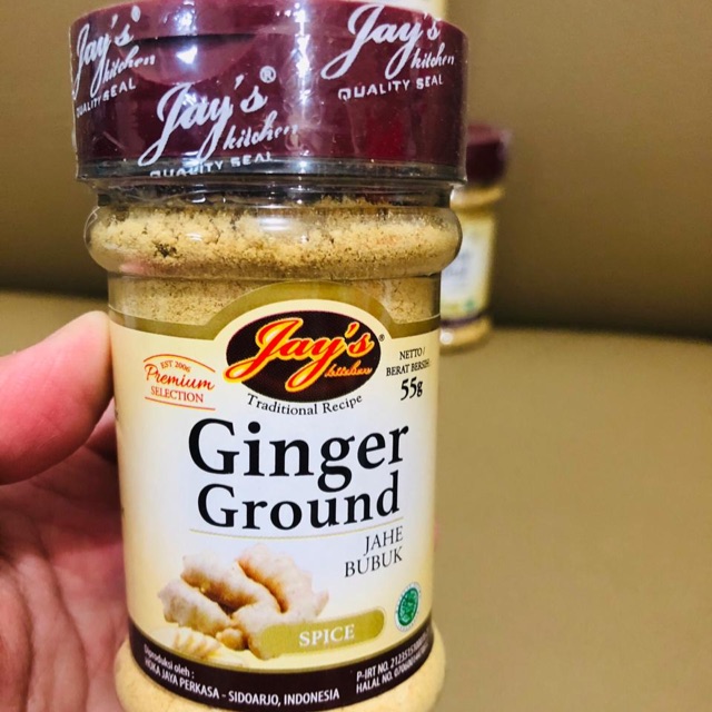 

Ginger ground/jahe bubuk 55gr jays