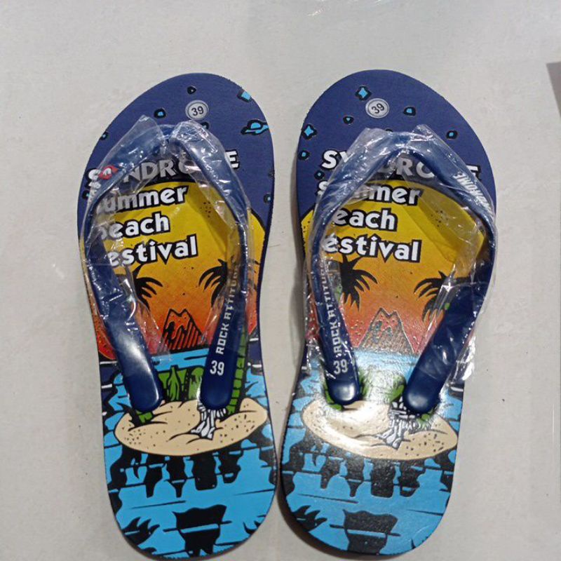 SANDAL JEPIT DISTRO SYNDROME | SANDAL JEPIT PRIA | SANDAL JEPIT DISTRO ORIGINAL