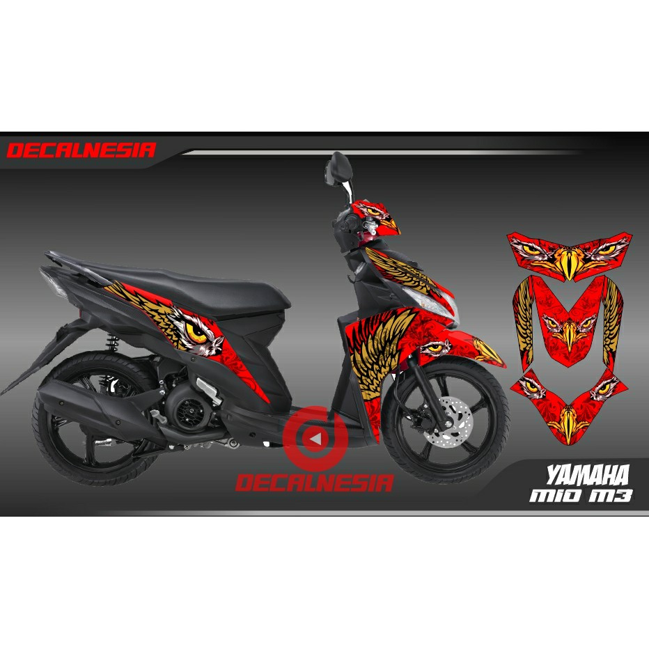 Harga Stiker Motor Mio M3 Full Body Variasi Terbaru Januari 2022 BigGo Indonesia