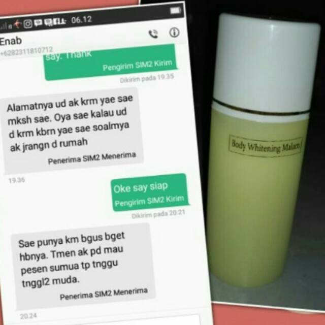 Handbody whitening super