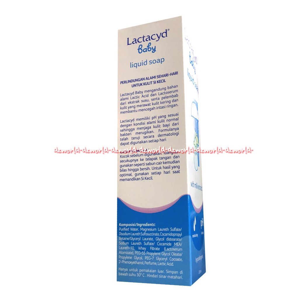 Lactacyd Baby Liquid Soap With Milk Extract Ph Balance 250m Sabun Cair