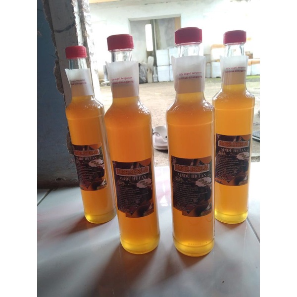 

madu murni ukuran 600 ml (botol Marjan)