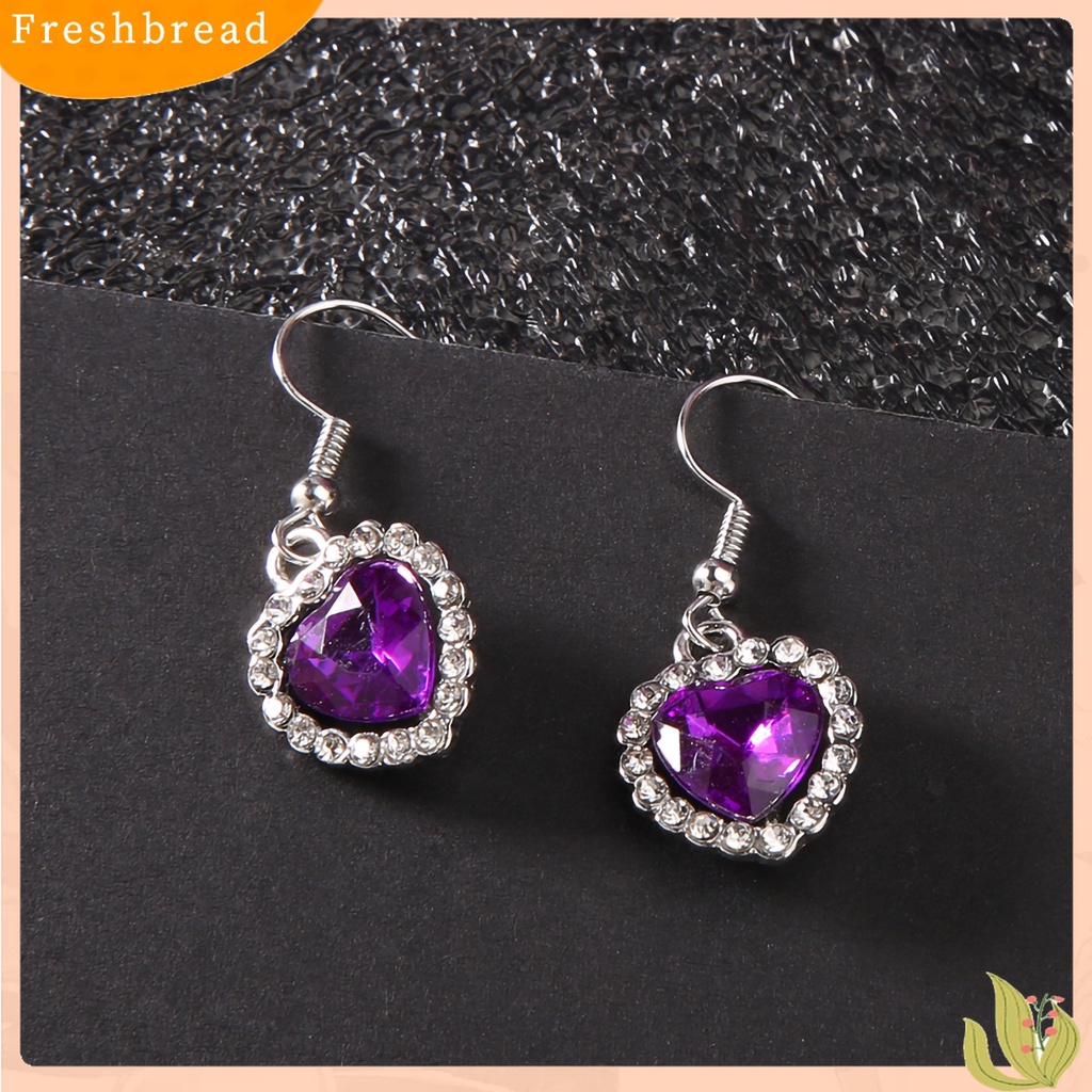 [Fresh] Anting Kait Bentuk Hati untuk Wanita