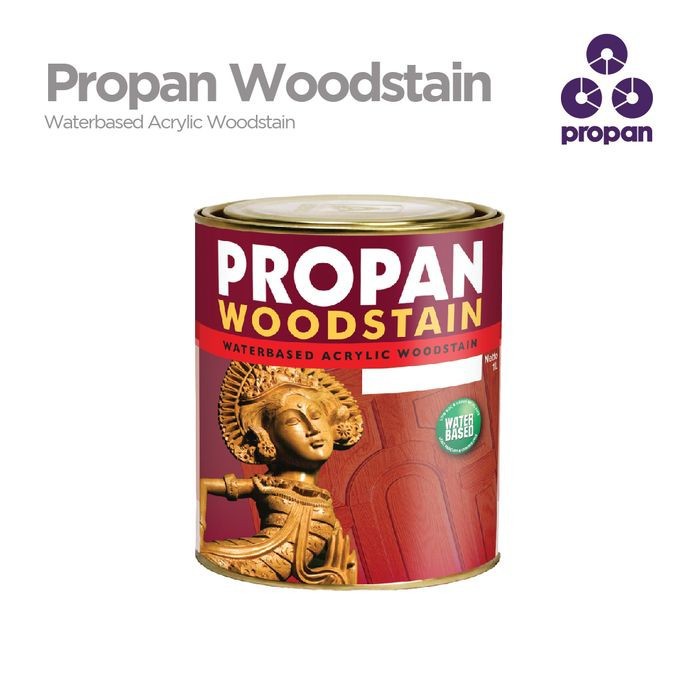 PROPAN WOOD STAIN WALNUT-1L CAT KAYU / PLITUR WATERBASED