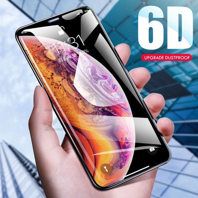 Tempered Glass Pelindung Layar Untuk Iphone 11 Pro Xs Max Xr X Se2020 6 6s+7 8 Plus Se