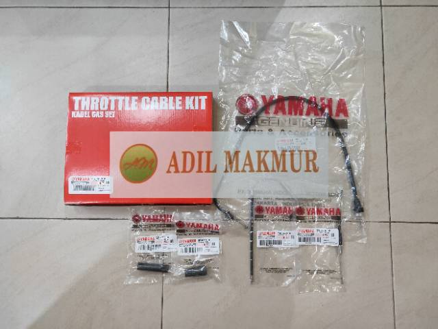 KABEL GAS KIT/THROTTLE CABLE KIT F1ZR - FIZR ASLI ORIGINAL YAMAHA