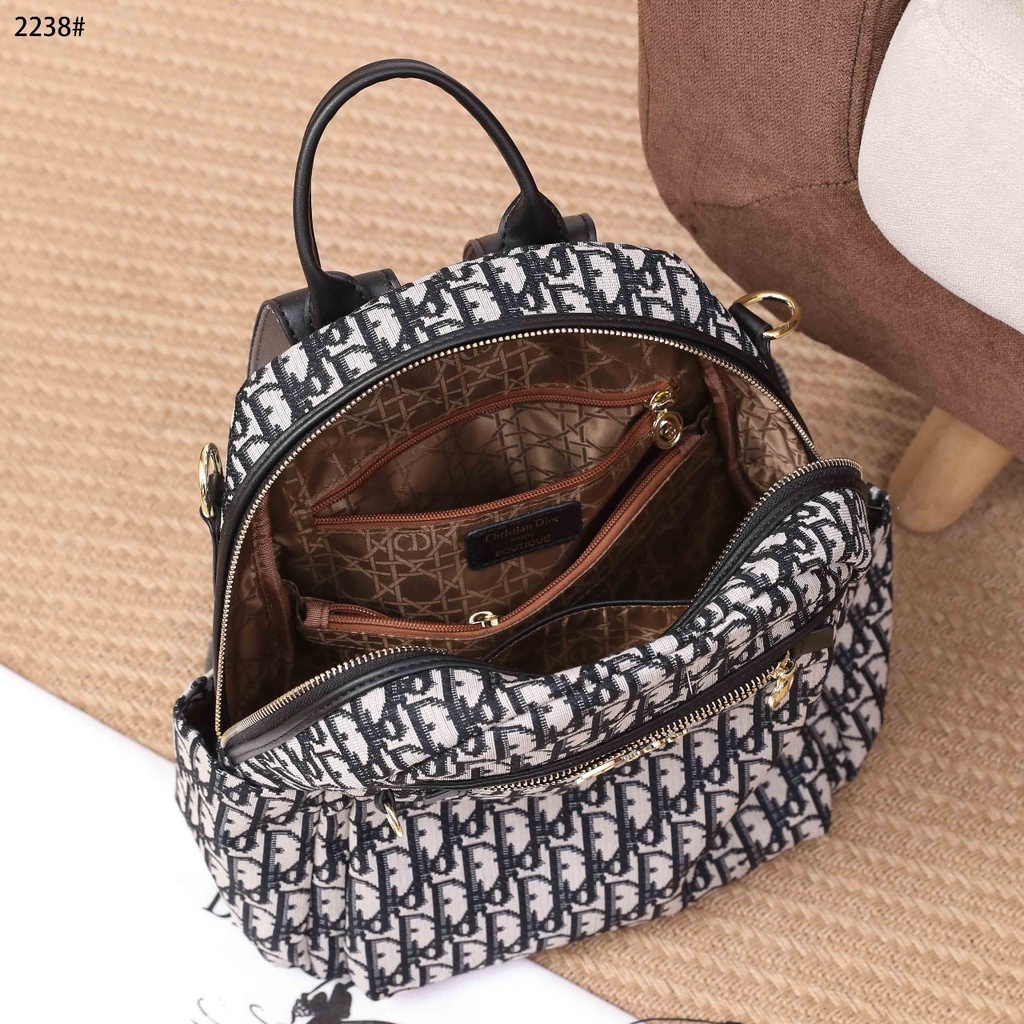 DR Backpack Shoulder Bag Embroidered Canvas #2238