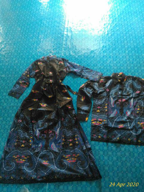 Maura Couple - Sania Ruffle Batik Couple Ori Ndoro Jowi