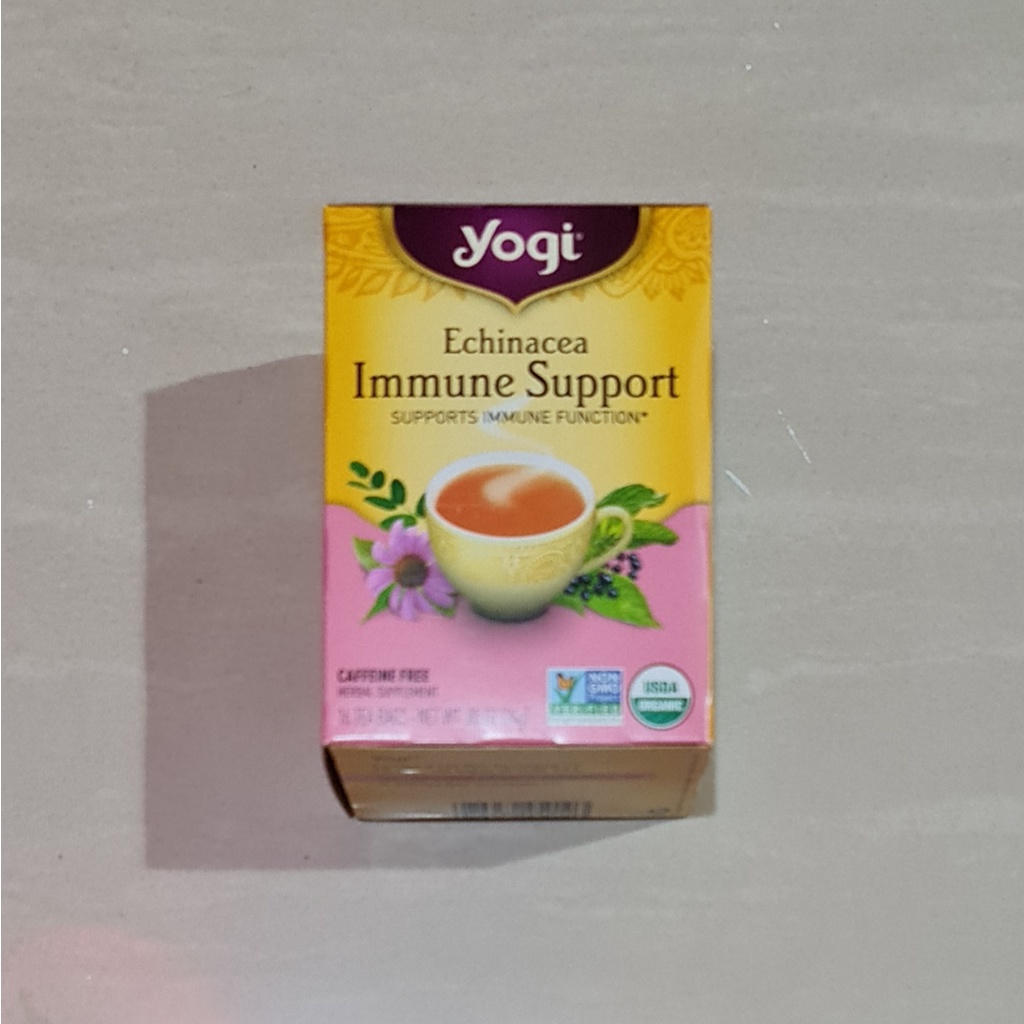 Teh Yogi Tea Echinacea Immune Support 16 x 1,5 Gram