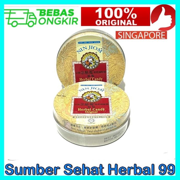 

Sale Nin Jiom Herbal Candy Original Permen Pei Pa Kao Obat Batuk /OBAT HERBAL ASAM URAT/OBAT HERBAL PELANGSING/OBAT HERBAL KOLESTEROL/OBAT HERBAL DIABETES