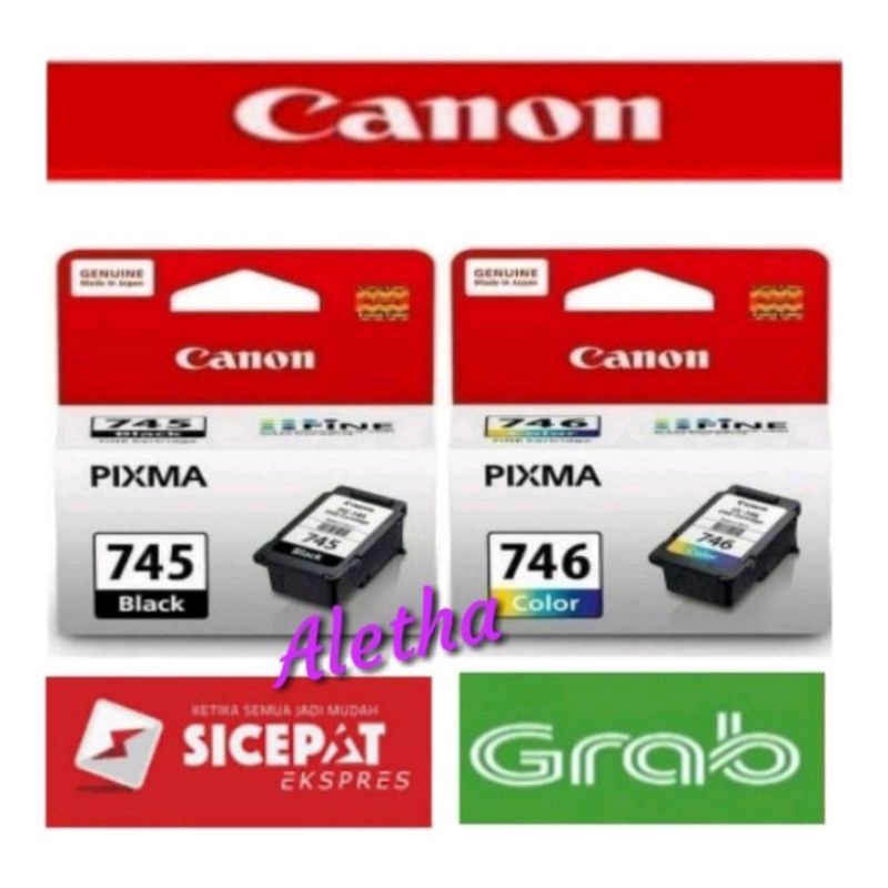 Tinta Printer Canon PG 745 Black. CL 746 colour . Catridge Original