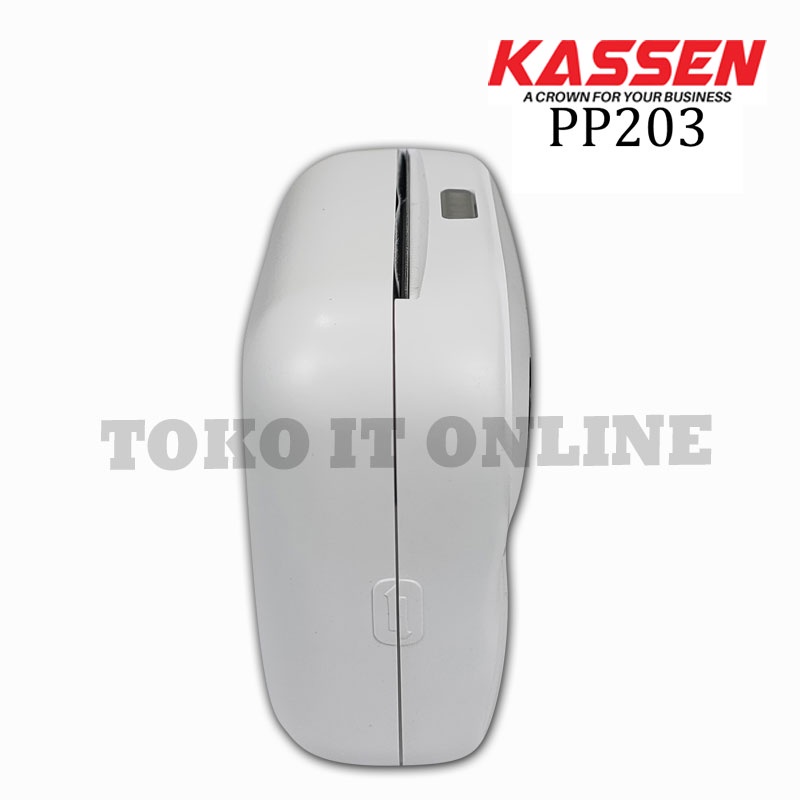 KASSEN PP203 PERIPAGE PRINTER THERMAL PORTABEL PRINTER PERIPAGE PP-203 BLUETOOTH 58MM POCKET CETAK LABEL RESI