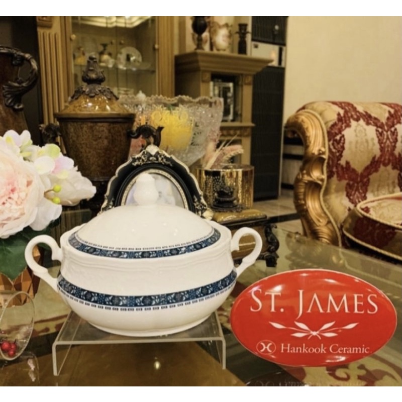 Casserole / mangkok saji / saint james / okja / mewah