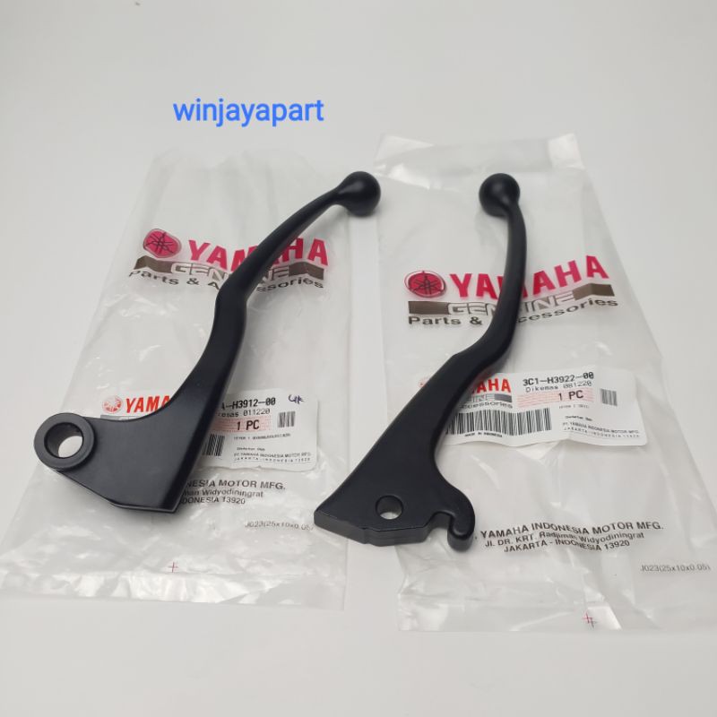 HANDLE REM + HANDLE KOPLING VIXION. VIXION NEW KANAN-KIRI ORIGINAL YAMAHA GENUINE PARTS