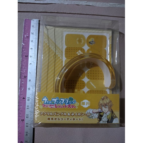 ORI Merch Shinomiya Natsuki Gelang Nail Art Sticker Kuku Uta no Prince