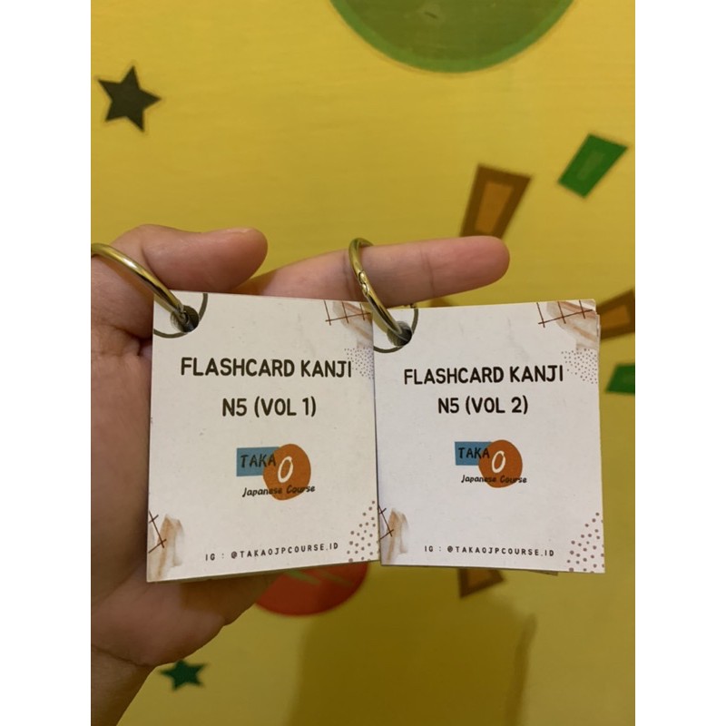 Flashcard Kanji N5 Vol 1 & 2