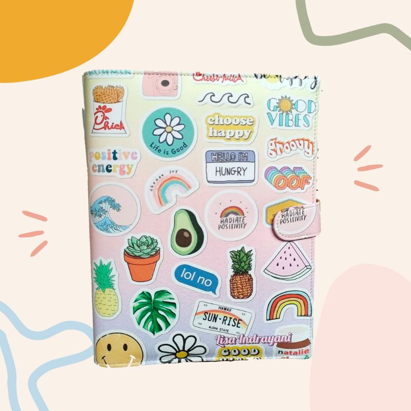 

Binder Custom A5 B5 Free add name