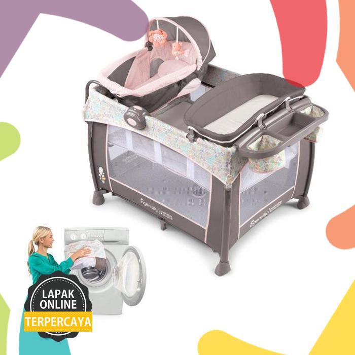 New Arrival Baby Box Ingenuity Washable Playard - Piper Produk Berkwalitas