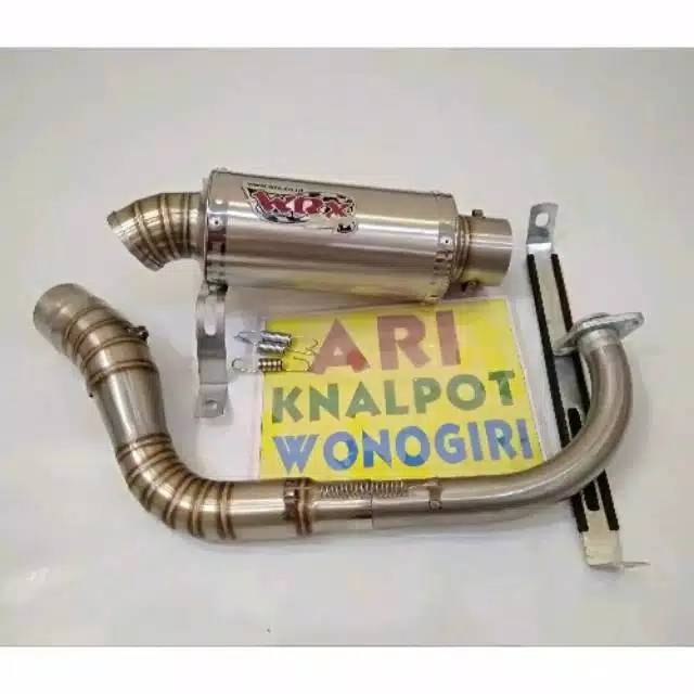 KNALPOT RACING WRX BULAT MIO VARIO BEAT AEROX NMAX SCOOPY