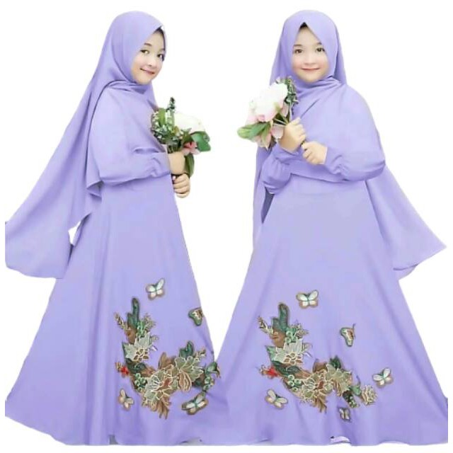 Gamis Anak Perempuan 8-10tahun 7 tahun 9tahun 5tahun 6tahun 7tahun 8tahun 9tahun