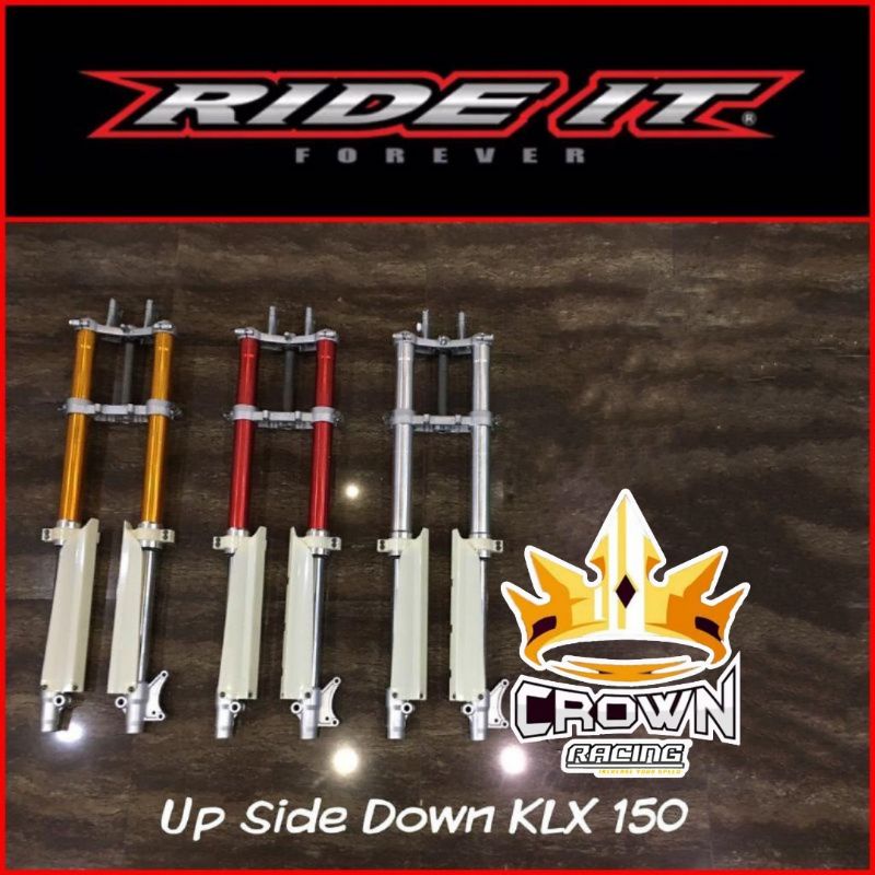 Upside Down USD Shock Depan Ride IT KLX 150 Cross Trail