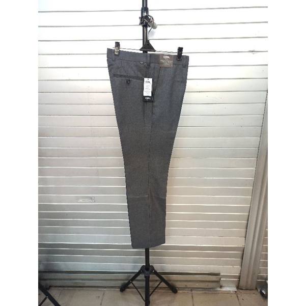 CDL Celana Bahan Formal Kerja Kantor Abu Slimfit CDL Cardinal Original IBSBI49