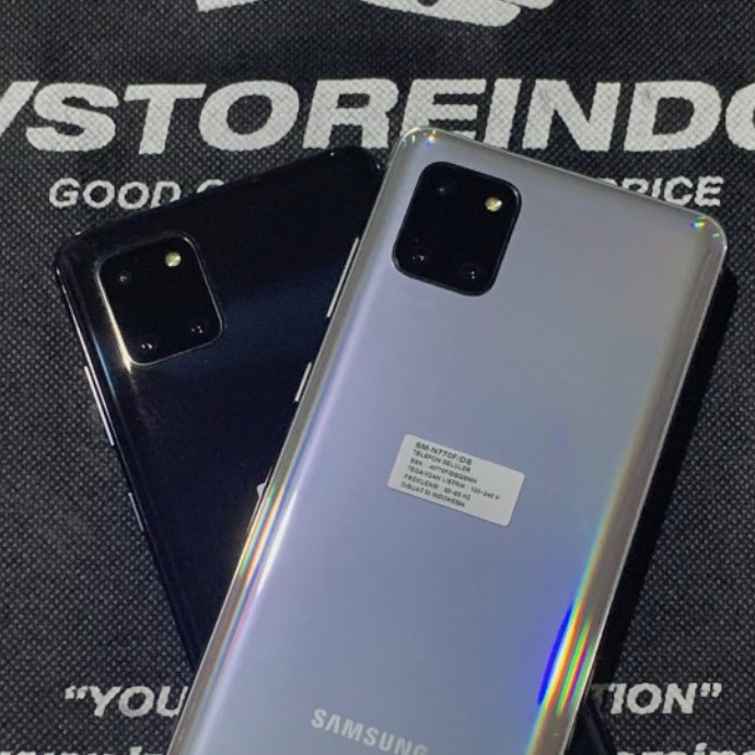 Samsung Note 10 Lite 8/128 GB Garansi Sein Indonesia Second Bekas Ori Ex Pemakaian Good Condition