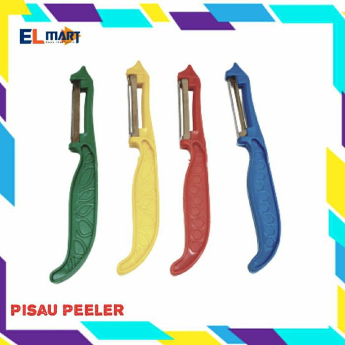 Elmart Peeler Pisau Pengupas Buah Sayur Kentang Wortel Alat Kupas