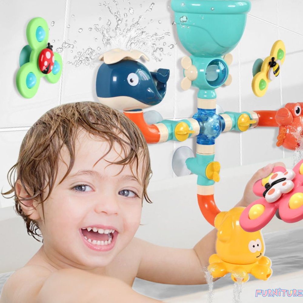 Jual Bath Toys for Toddlers Kids 1 2 3 4 5 Years Old Boys and Girls