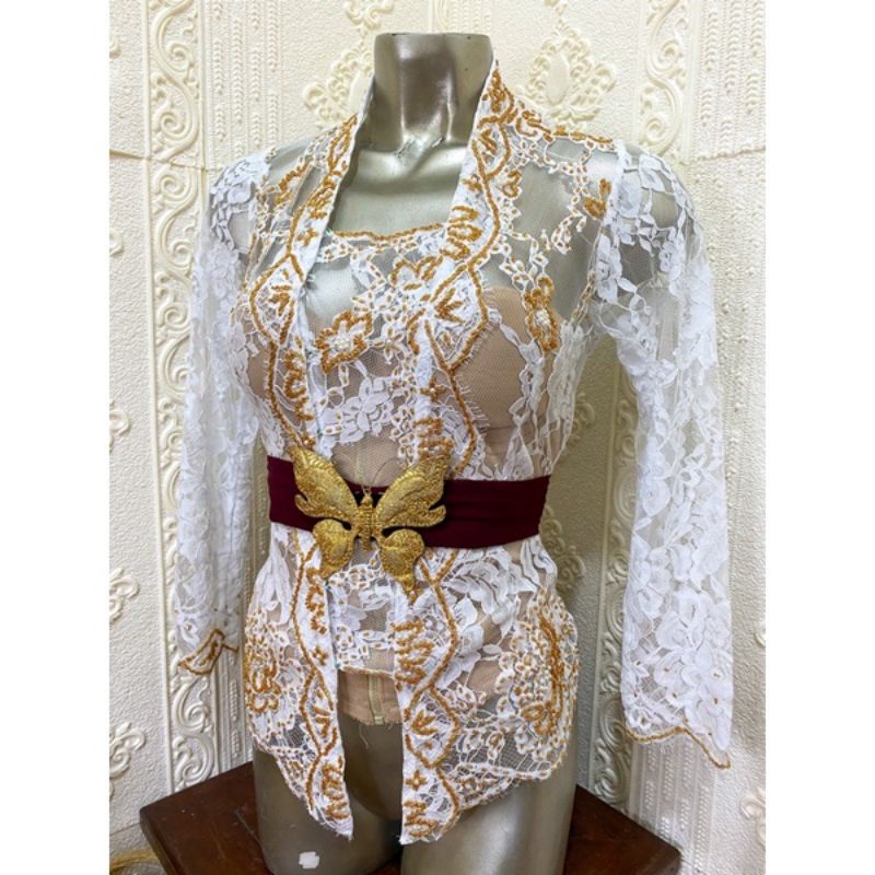 PROMO KEBAYA SEMI PRANCIS PAYET PREMIUM/ KEBAYA BALI BAGUS TERMURAH