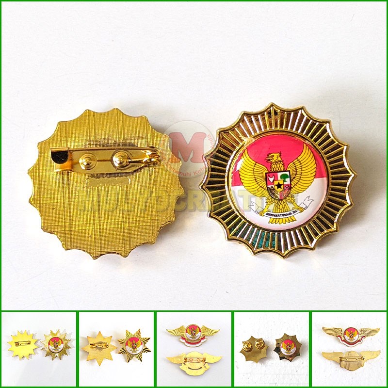 Wing Bros Logo Garuda Warna Merah Putih - Pin Wing Garuda Background Merah Putih