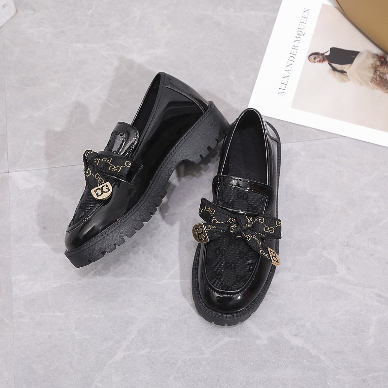 AGI0972 Sepatu Docmart Wanita Fashion Import Gaya Kekinian Korean Style Loafer Ready Jakarta Bisa COD (With Box)