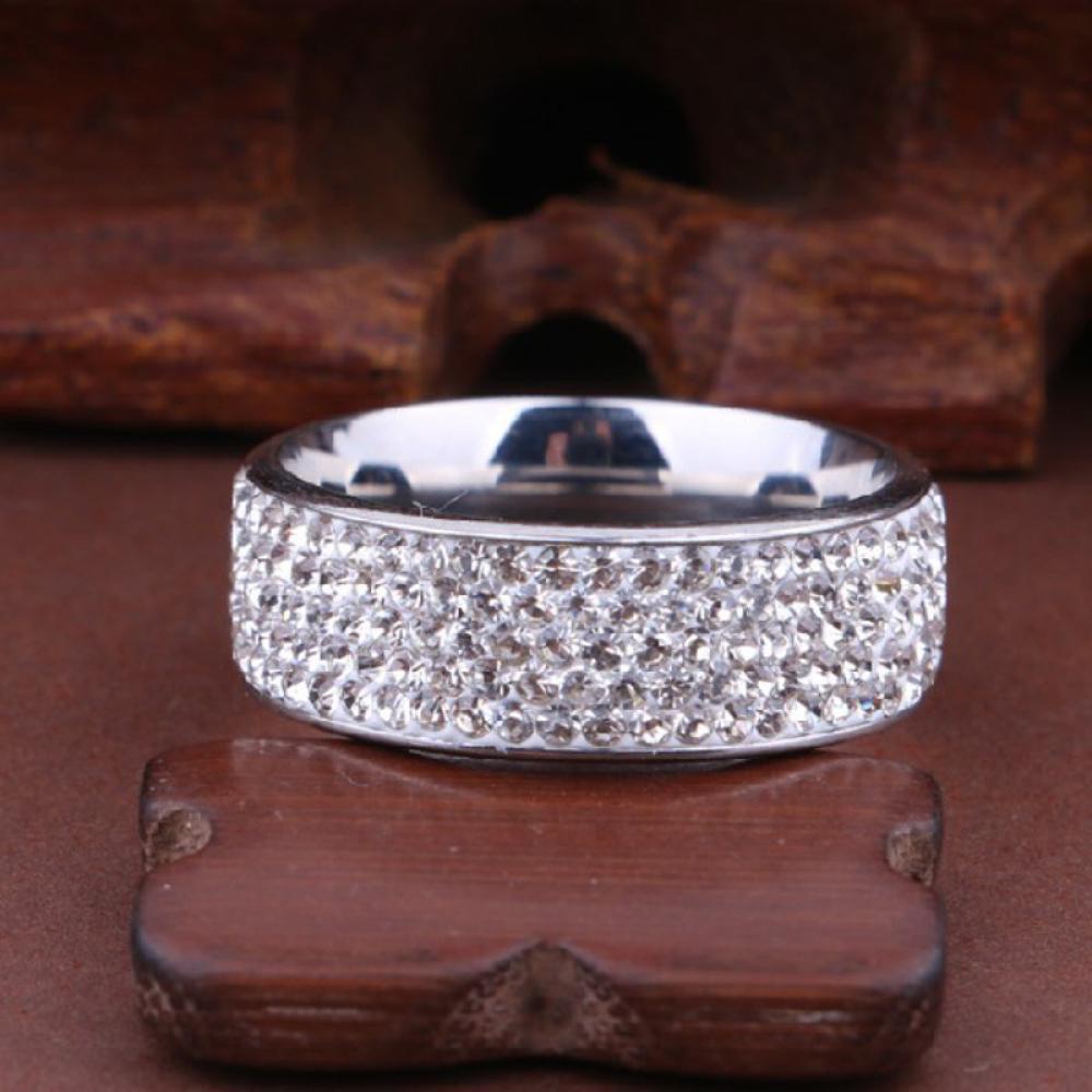 Suyo Cincin Bahan Stainless Steel Untuk Pria / Wanita