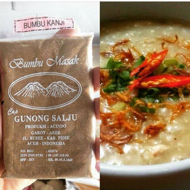 

Bumbu kering Bubur Kanji Rumbi Aceh