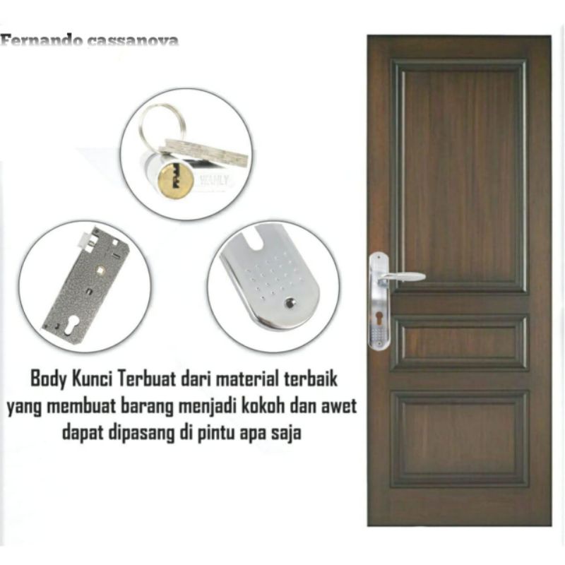 Handle Set Kunci Ukuran Besar 25 cm / Bodi Ongkel / gagang