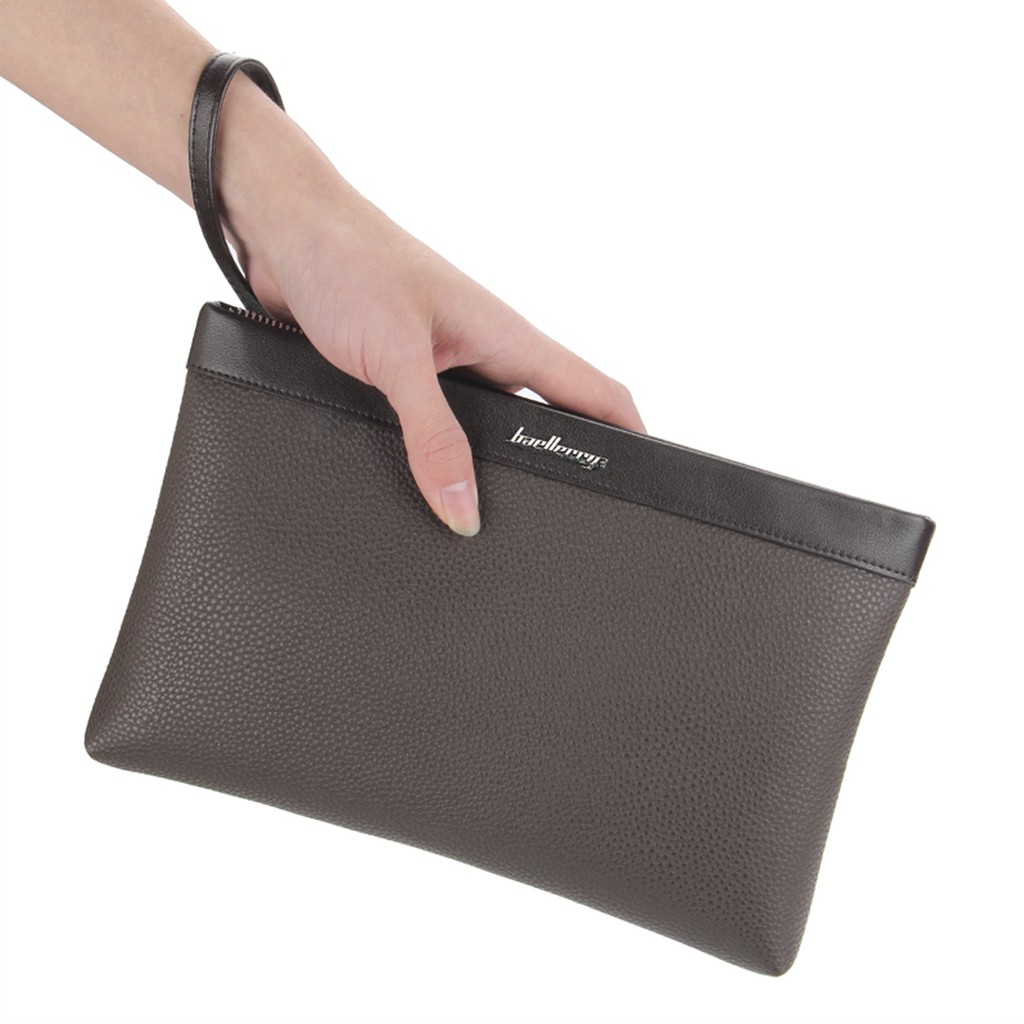 BAELLERRY S1126 Clutch Pria Wanita Bahan Kulit PU Leather Premium WATCHKITE WKOS