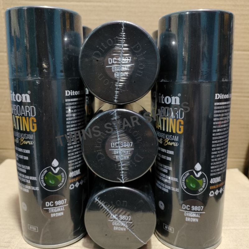 Diton Dashboard Coating Original Brown 9807 DC 9807 400ml Pilok Pilox Cat Diton Dashboard Coating Ca