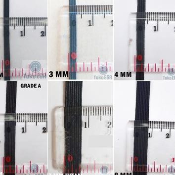 

MurahBanget!!! Karet Elastis Warna Hitam 3mm, 4mm, 5mm, 6mm, 7mm, 8 mm, 9mm, 10mm