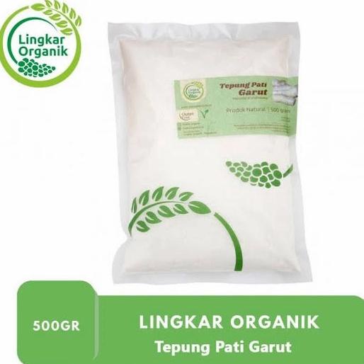 

Tepung Arrowroot / Garut 500gr Lingkar Organik