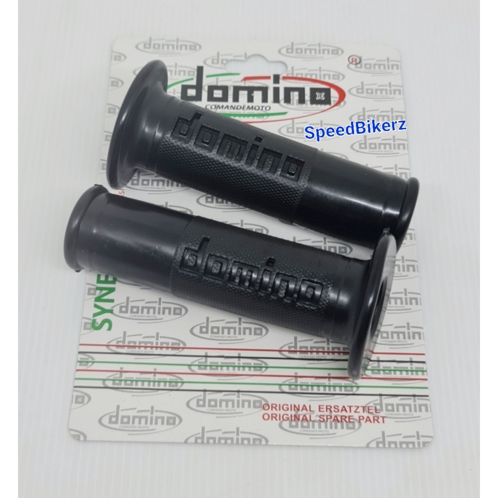 Handfat Handgrip Grip Stang Gas DOMINO Polos Universal Bebek Matic Moge Karet Tebal Lembut Beat Nmax