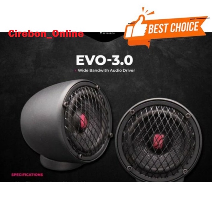 Speaker Midrange - Mid Range Fonalivo EVO-3.0 dengan housing - dudukan by Vox Research