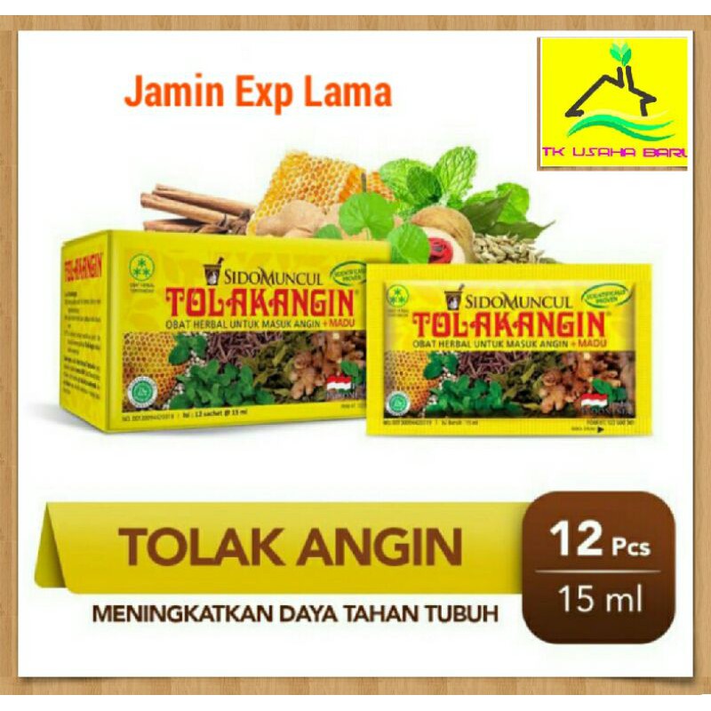 

Tolak Angin Cair 1 Box 12 Sachet @15 ml