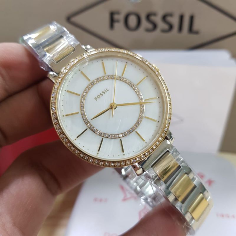 JAM TANGAN FS WANITA ES-4452 STAINLESS STEEL ORIGINAL BM